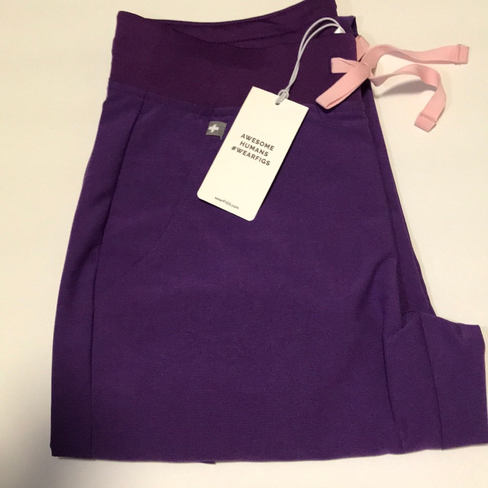 FIGS Ultra Violet Zamora Jogger Scrub Pants - Picture 5 of 5